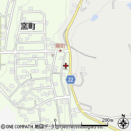 愛知県瀬戸市窯町548-12周辺の地図