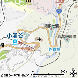 箱根町消防本部消防署周辺の地図