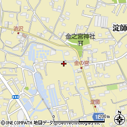 静岡県富士宮市淀師553周辺の地図