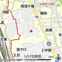 豊田合成株式会社　本社品質保証部周辺の地図