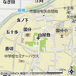 圓光寺花樂苑管理事務所周辺の地図