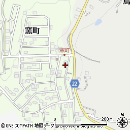 愛知県瀬戸市窯町548-22周辺の地図