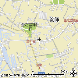 静岡県富士宮市淀師1376周辺の地図