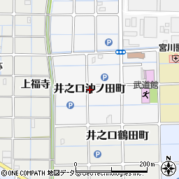 愛知県稲沢市井之口沖ノ田町周辺の地図