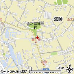 静岡県富士宮市淀師1380周辺の地図