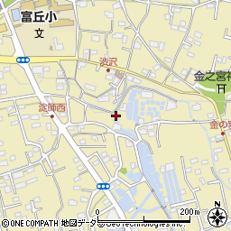 静岡県富士宮市淀師186周辺の地図