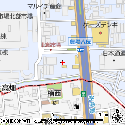 愛知県西春日井郡豊山町豊場八反周辺の地図