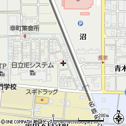 愛知県稲沢市幸町84周辺の地図