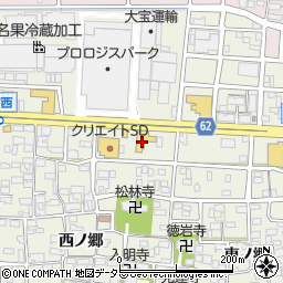 愛知トヨタ自動車北名古屋店周辺の地図