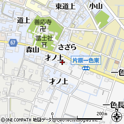 愛知県稲沢市片原一色町才ノ上61周辺の地図
