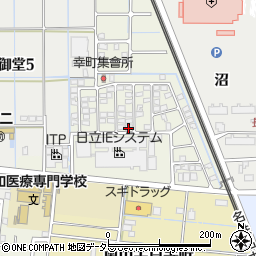 愛知県稲沢市幸町26周辺の地図