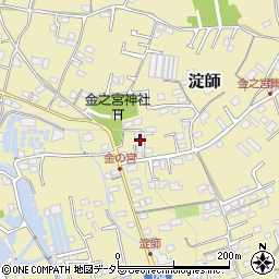 静岡県富士宮市淀師1378周辺の地図