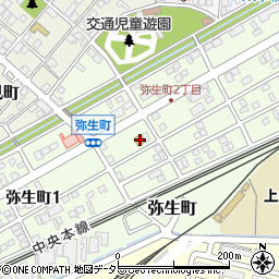 ファミリーマート春日井弥生町店周辺の地図