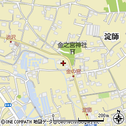 静岡県富士宮市淀師552周辺の地図