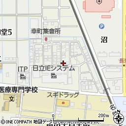 愛知県稲沢市幸町42周辺の地図