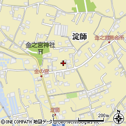 静岡県富士宮市淀師1374周辺の地図