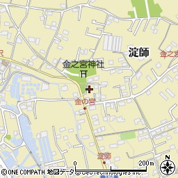 静岡県富士宮市淀師1383周辺の地図