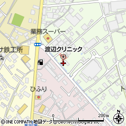 株式会社静岡道伸　現場事務所周辺の地図