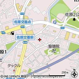 株式会社テクノス三和横須賀営業所周辺の地図
