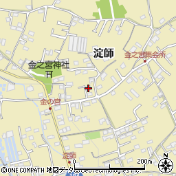静岡県富士宮市淀師1373周辺の地図