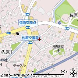 野村工務店作業場周辺の地図