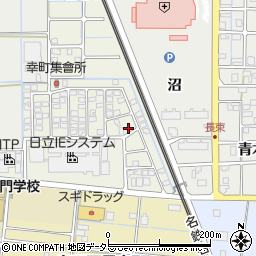 愛知県稲沢市幸町78周辺の地図