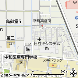 愛知県稲沢市幸町149周辺の地図