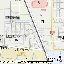 愛知県稲沢市幸町79周辺の地図