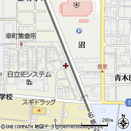愛知県稲沢市幸町81周辺の地図