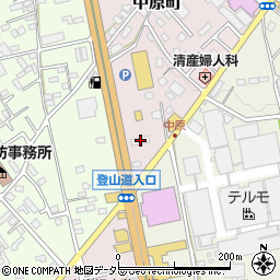 静岡県富士宮市中原町299周辺の地図