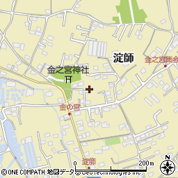 静岡県富士宮市淀師1384周辺の地図