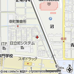 愛知県稲沢市幸町72周辺の地図