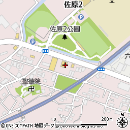 藍屋 横須賀佐原店周辺の地図