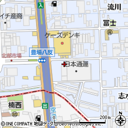 日本通運株式会社　名古屋航空支店名古屋物流センター　国内貨物情報周辺の地図