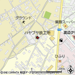 静岡県富士宮市淀師1100周辺の地図