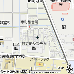 愛知県稲沢市幸町28周辺の地図