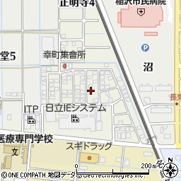 愛知県稲沢市幸町40周辺の地図