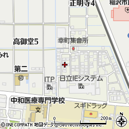 愛知県稲沢市幸町145周辺の地図