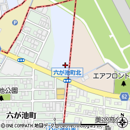 愛知県名古屋市北区楠町（如意字摺鉢池）周辺の地図