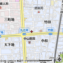 おたからや西春店周辺の地図