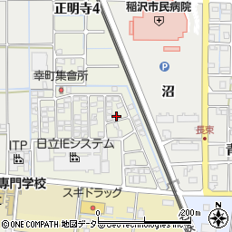 愛知県稲沢市幸町57周辺の地図