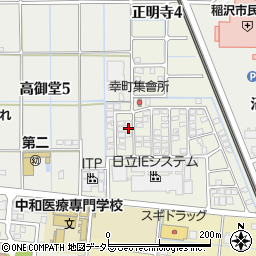 愛知県稲沢市幸町143周辺の地図