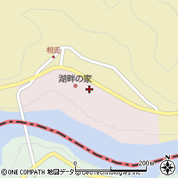 恵那市役所　串原振興事務所奥矢作レクリエーションセンター周辺の地図