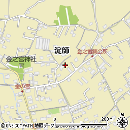 静岡県富士宮市淀師1395周辺の地図