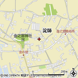 静岡県富士宮市淀師1392周辺の地図