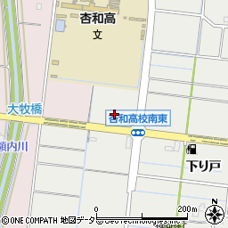 愛知県稲沢市祖父江町二俣宮西周辺の地図