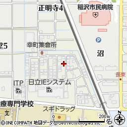 愛知県稲沢市幸町47周辺の地図