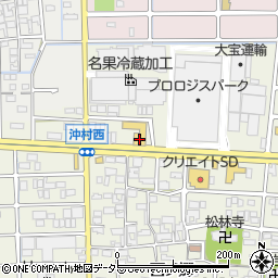 愛知トヨタＷＥＳＴ　西春店周辺の地図