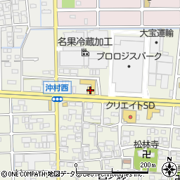 愛知トヨタ自動車西春店周辺の地図