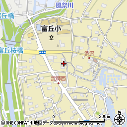 静岡県富士宮市淀師499周辺の地図